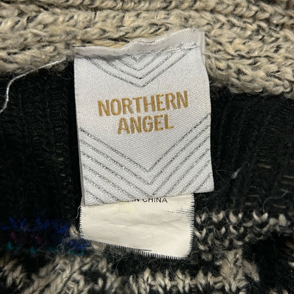 Aztec Tribal Southwestern Cowboy Western Rodeo style long Cardigan Sz Large - Picture 6 of 7